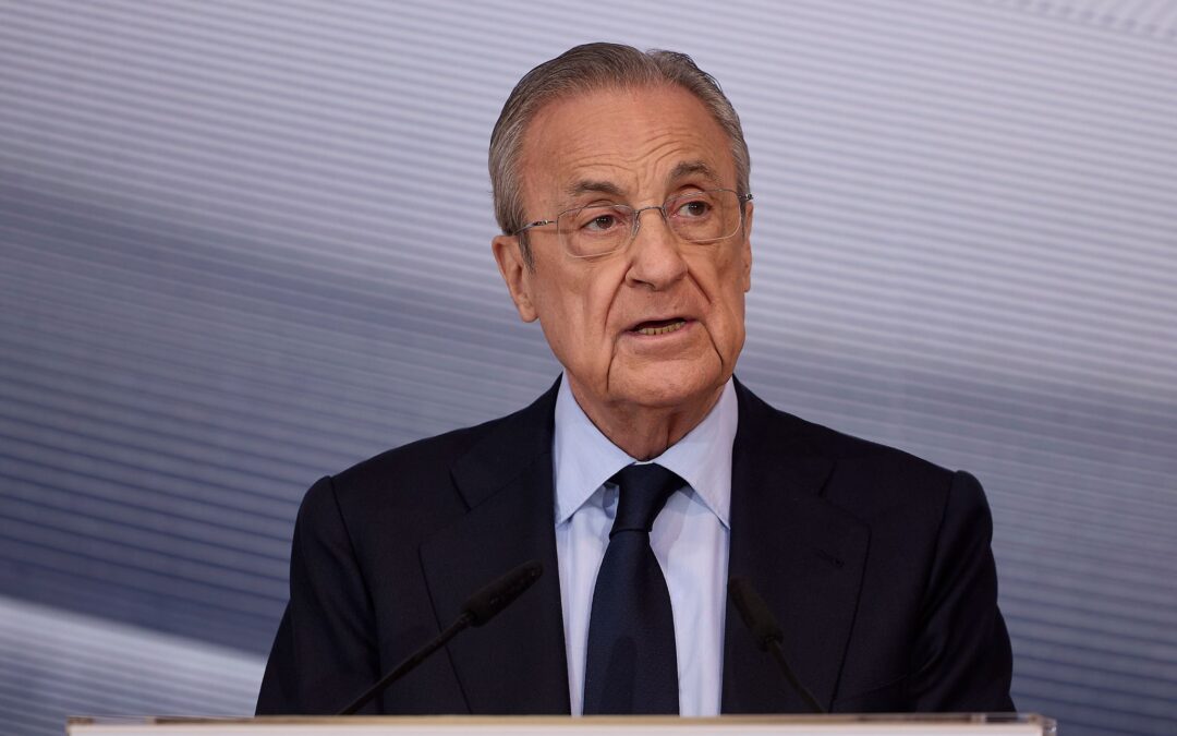 Kämpft weiter für eine Superliga in Europa: Real Madrids Präsident Florentino Pérez. (Archivfoto)