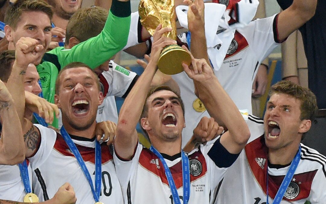 Letztmals wurde Deutschland 2014 in Brasilien Fußball-Weltmeister. (Archivfoto)
