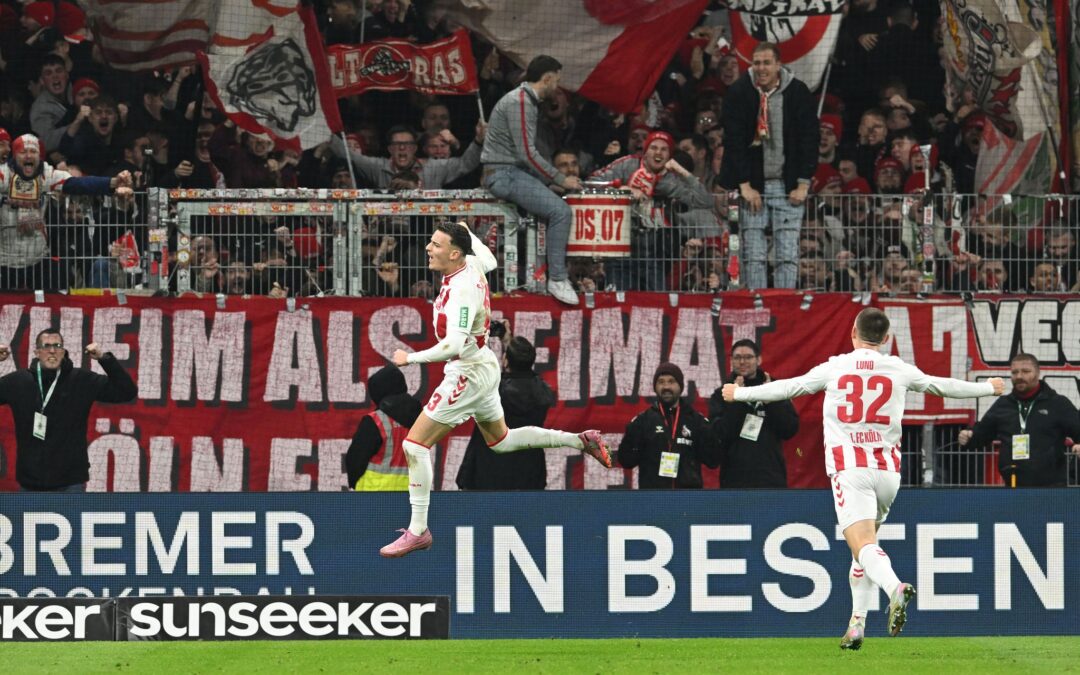 Kölner Jubel: Saïd El Mala hat dem FC in Bremen einen Punkt gerettet.