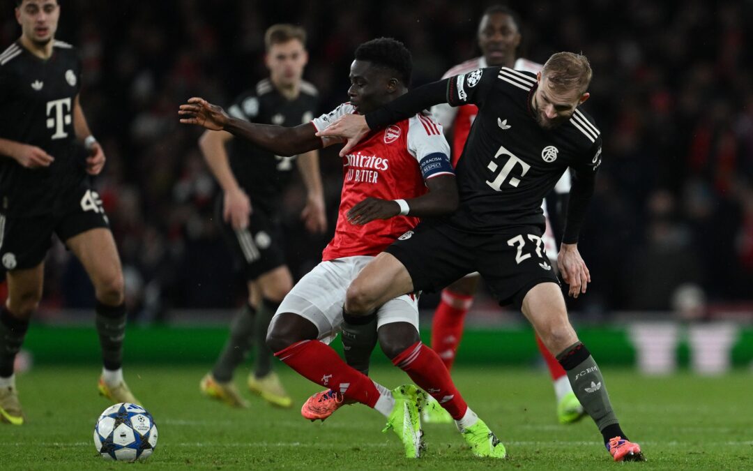 Der FC Bayern war zum Spitzenspiel in London zu Gast.