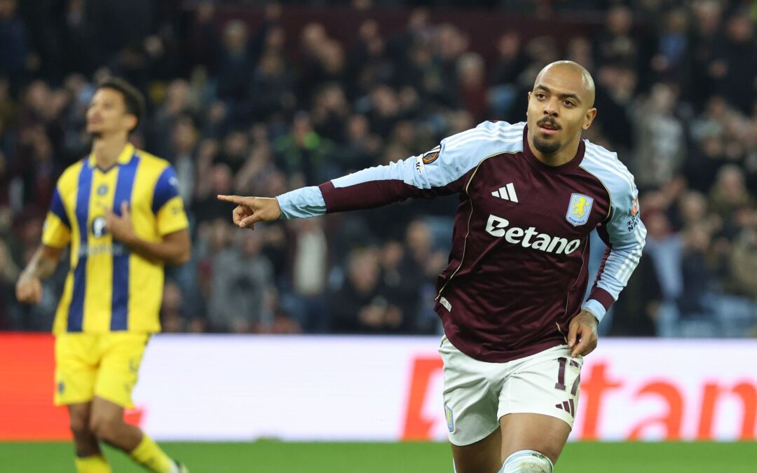 Der Ex-Dortmunder Donyell Malen traf für Aston Villa am Donnerstag doppelt. (Archivbild)