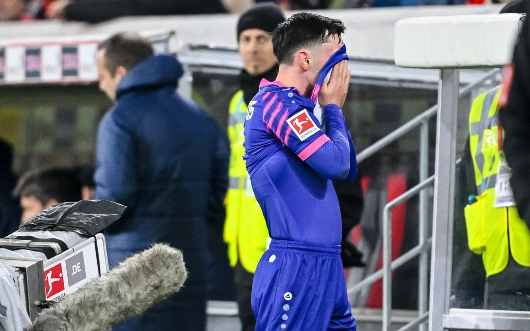 Sah nach nicht einmal einer halben Stunde die Rote Karte: Paul Nebel