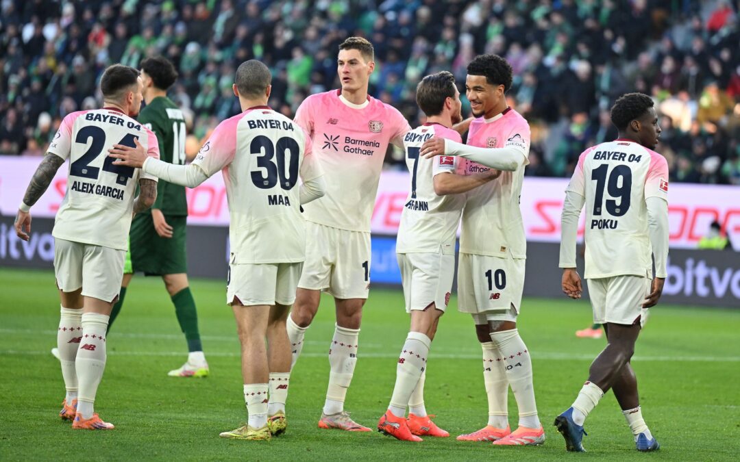 Nach dem Sieg in der Bundesliga gegen Wolfsburg wartet auf Bayer Leverkusen gegen Manchester City ein echter Härtetest.