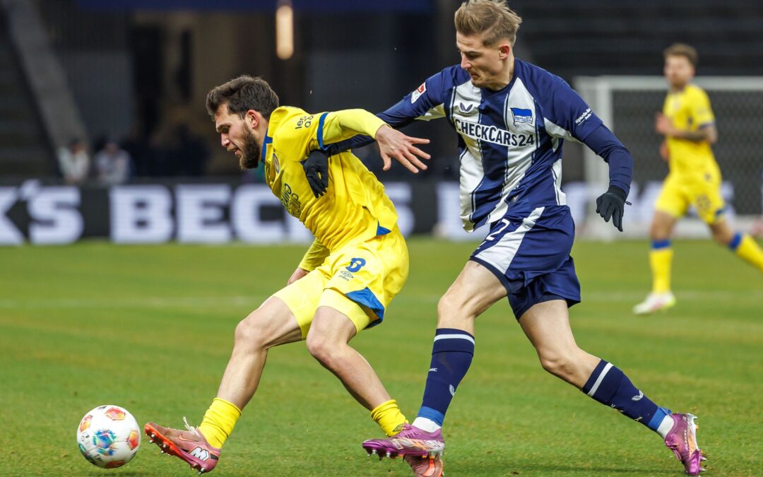 Die Berliner und die Niedersachsen lieferten sich ein ausgeglichenes Spiel.