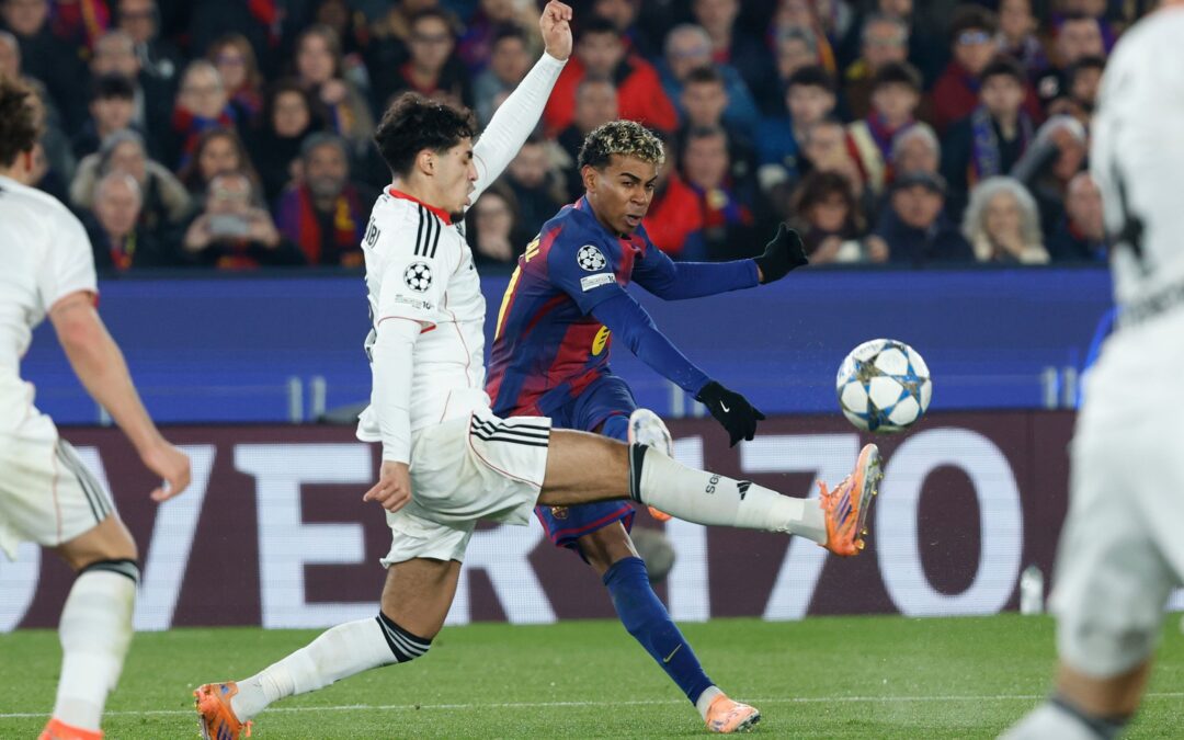 Eintracht Frankfurt hat sich für einen großen Kampf in Barcelona nicht belohnt.