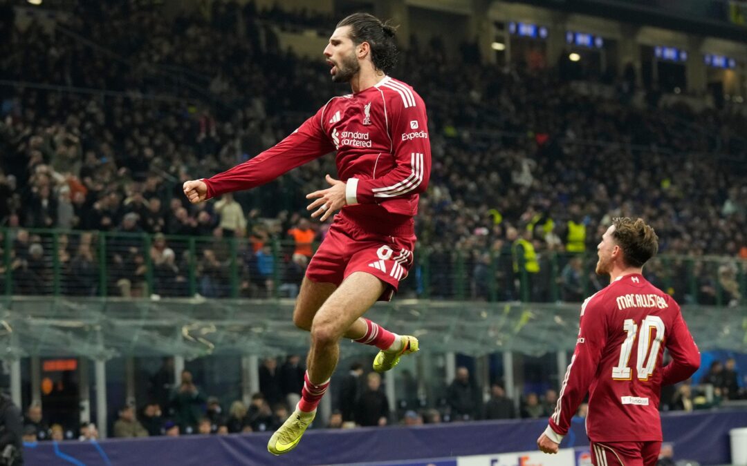 Dominik Szoboszlai sorgte mit seinem Tor für Jubel bei Liverpool