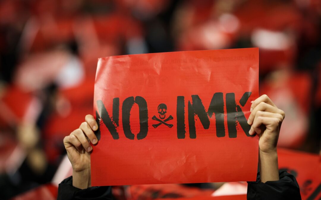 In vielen Stadien hatte es zuletzt Proteste gegen die Pläne der Innenministerkonferenz gegeben. (Archivbild)