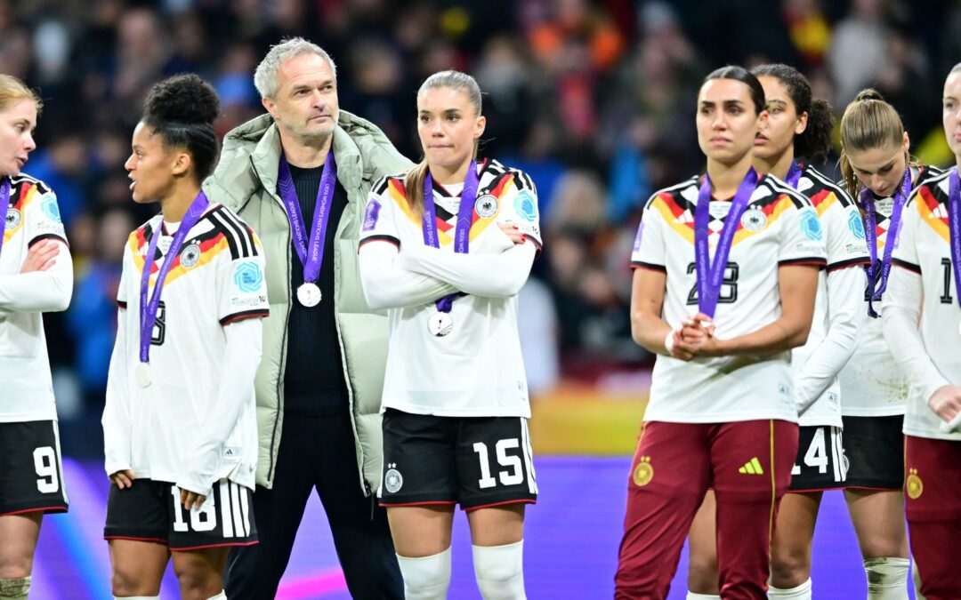 Aus der Traum: Spanien zeigte den deutschen Fußballerinnen ihre Grenzen auf.