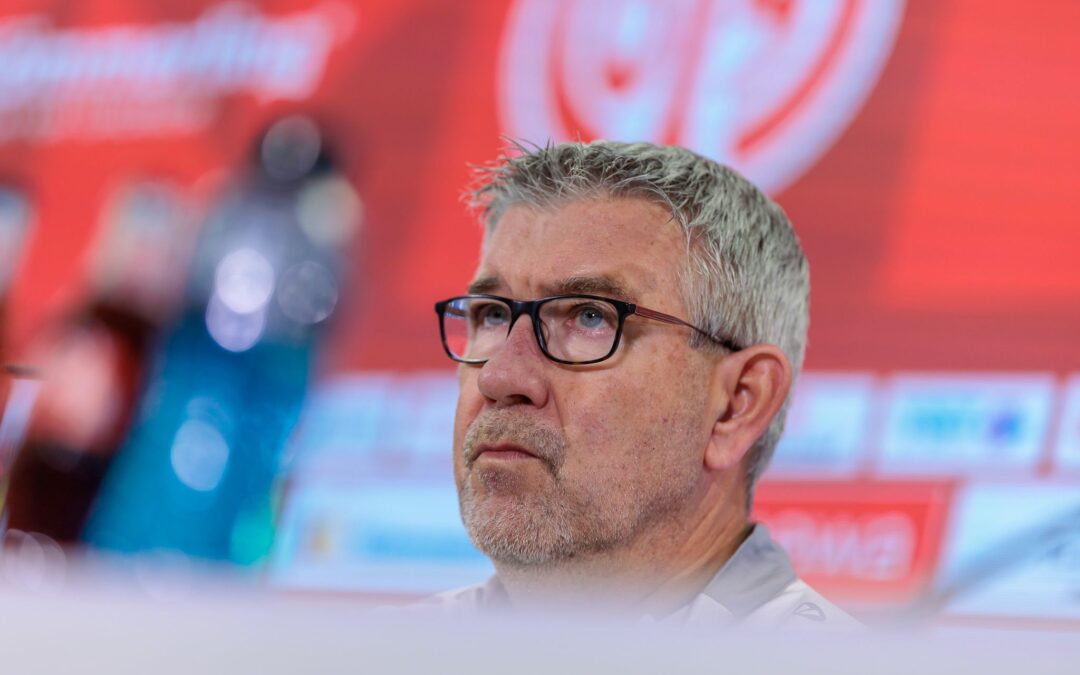 Urs Fischer will den FSV Mainz 05 zum Klassenerhalt in der Fußball-Bundesliga führen.