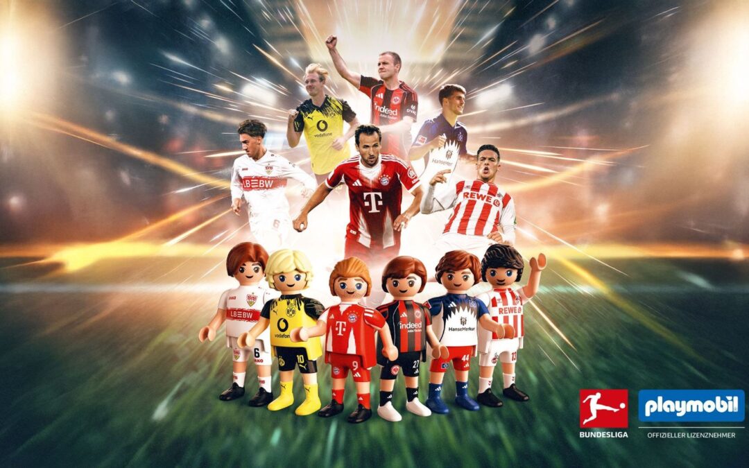 Im nächsten Jahr wird es Playmobil-Figuren von Bundesliga-Spielern geben.