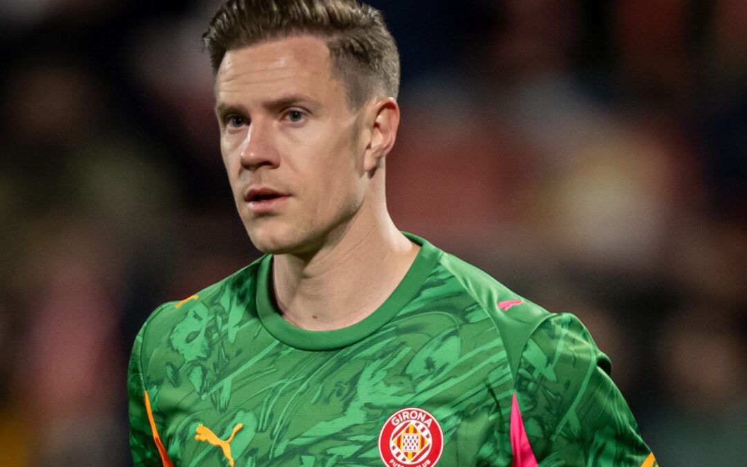 Torhüter Marc-André ter Stegen bei seinem Einstand für Girona.