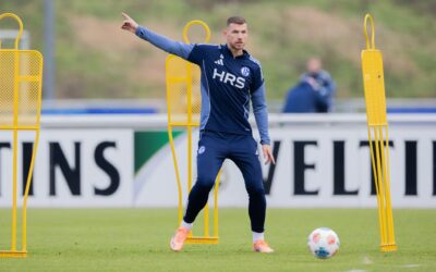 Hype auf Schalke: 1.200 Fans besuchen erstes Dzeko-Training