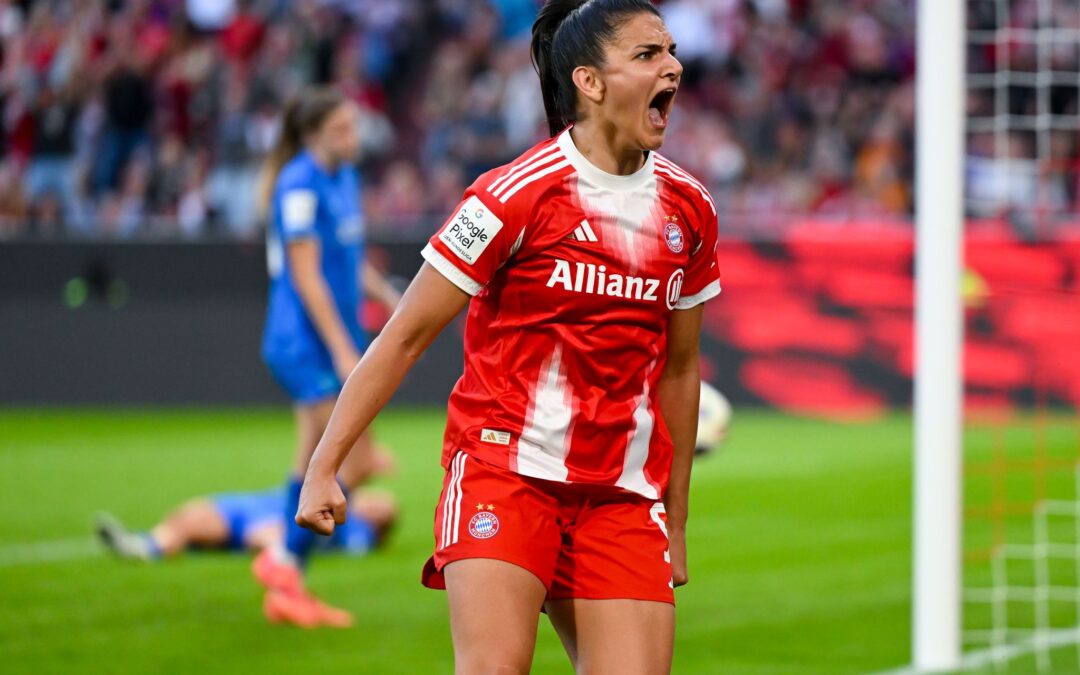 Bayern-Stürmerin Jovana Damnjanovic traf zum 3:0 gegen Leipzig. (Archivbild)