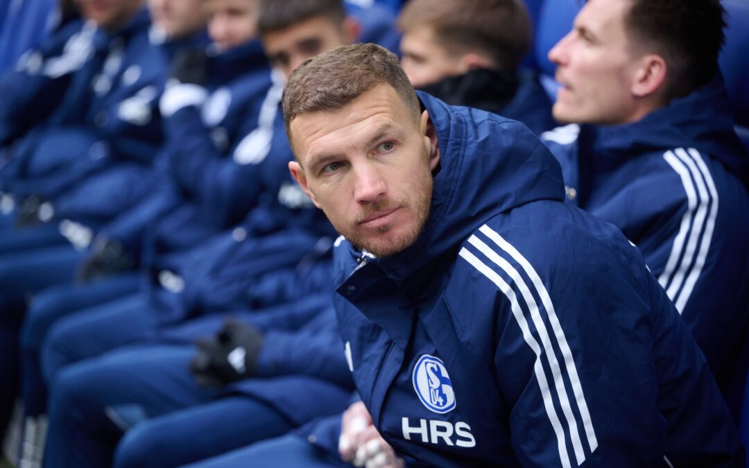 Auch einer, der in diesem Winter den Club wechselte: Schalkes neuer Stürmerstar Edin Dzeko. (Archivbild)