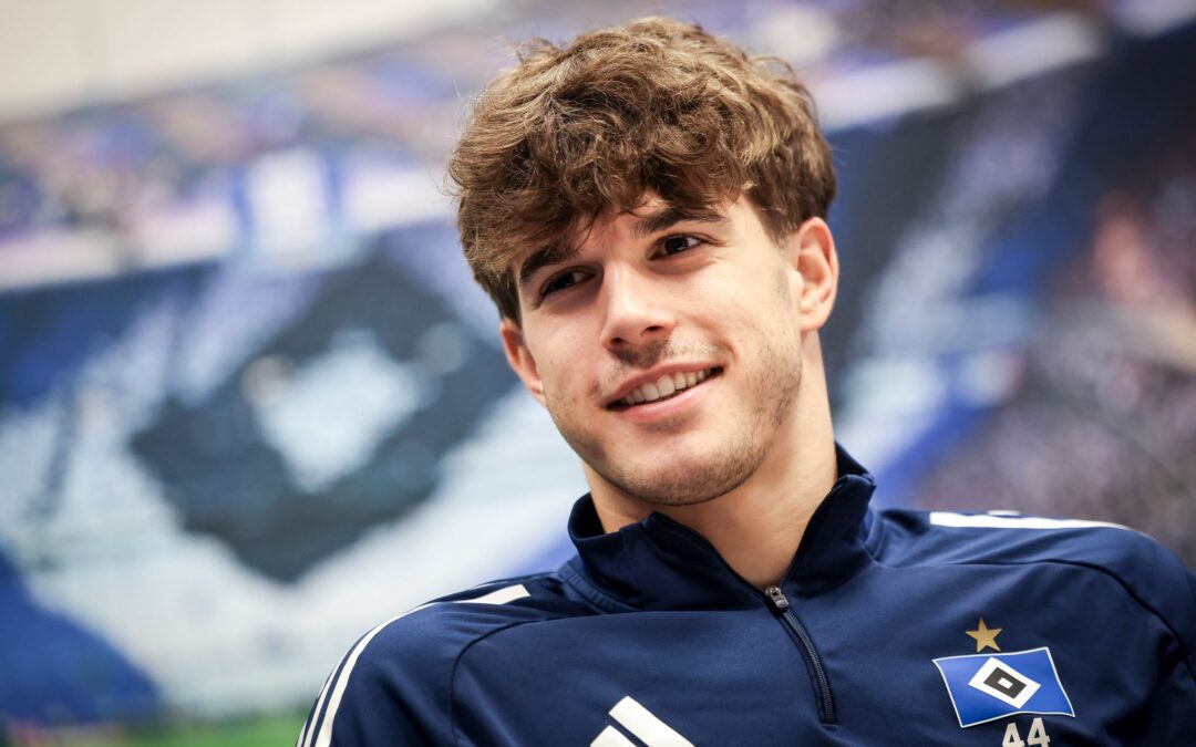 Luka Vuskovic spielt aktuell als Leihspieler für den Hamburger SV. (Archivbild)