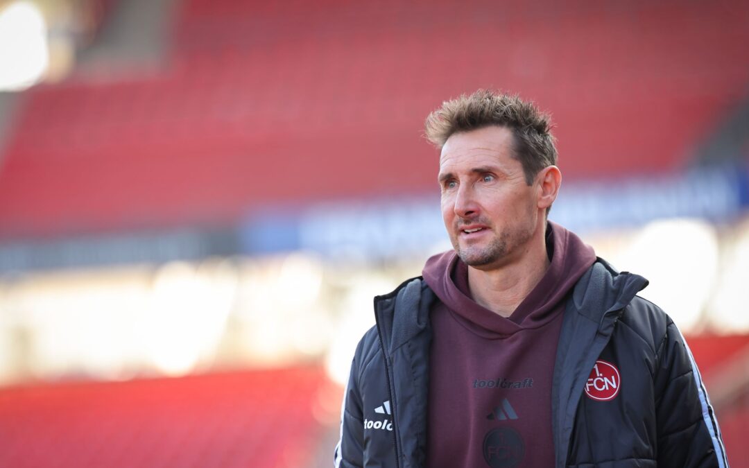 Miroslav Klose will in Nürnberg etwas aufbauen. (Archivbild)