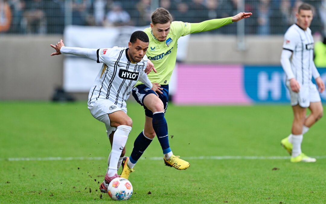 Elversberg verliert gegen Hertha.