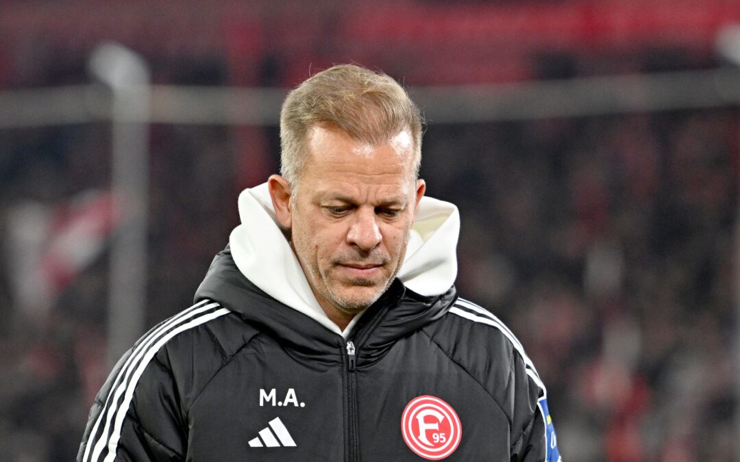 Trauert um seinen Freund Georg Koch: Düsseldorfs Trainer Markus Anfang (Archivbild).
