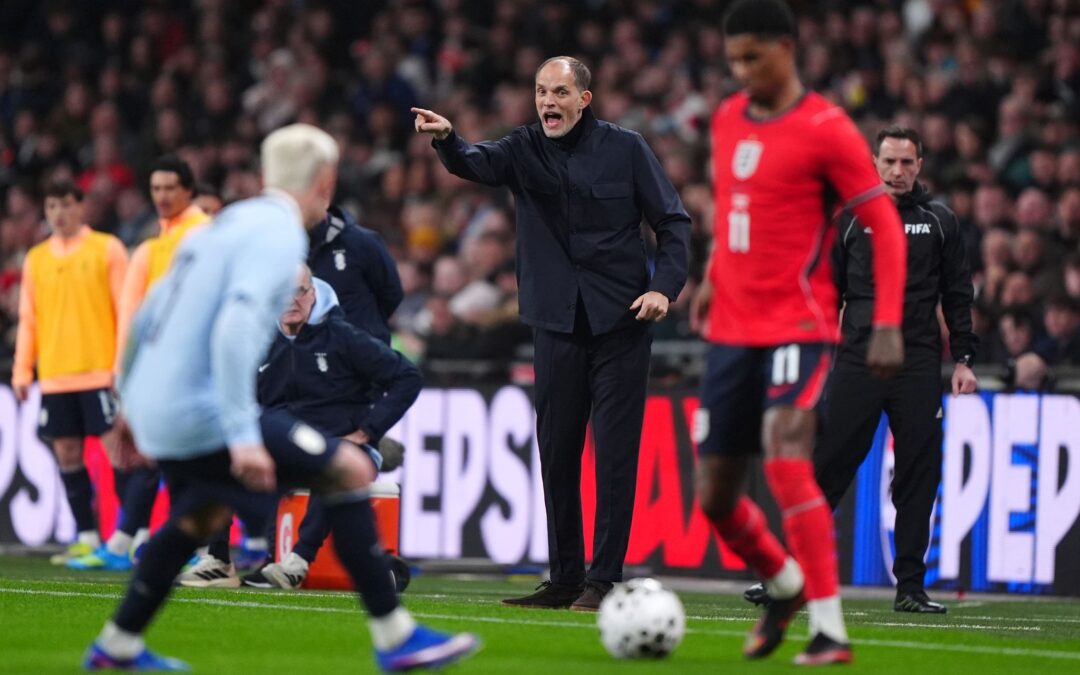 Thomas Tuchel sah gegen Uruguay keine überzeugende Leistung seiner Engländer.