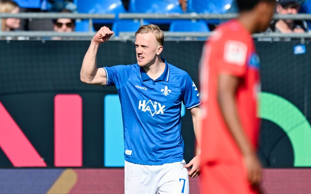 2:0 gegen Kiel: Darmstadt daheim weiter ungeschlagen