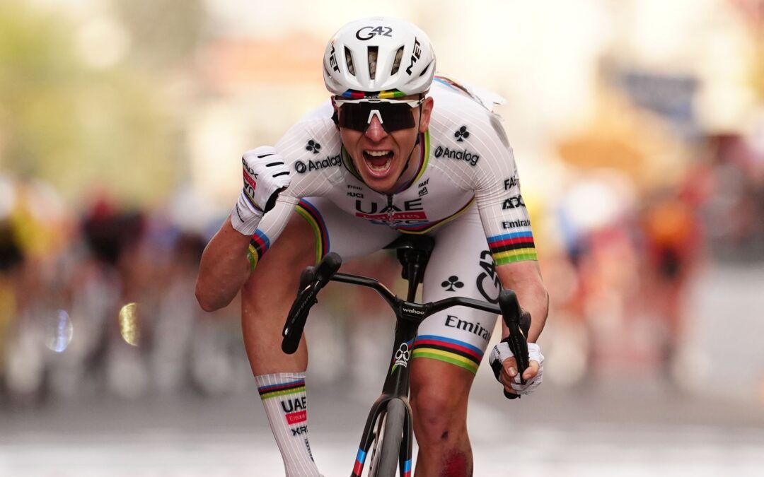 Hat endlich Mailand-Sanremo gewonnen: Tadej Pogacar.