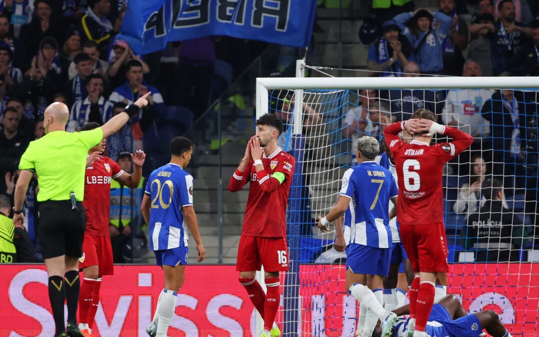 Bitterer Abend: Der VfB scheidet in Porto aus.