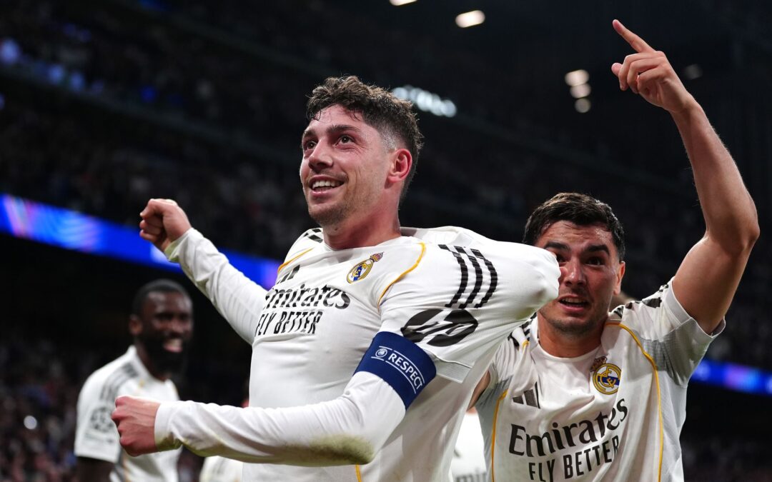 Fede Valverde erlebte mit Real Madrid einen überragenden Abend.