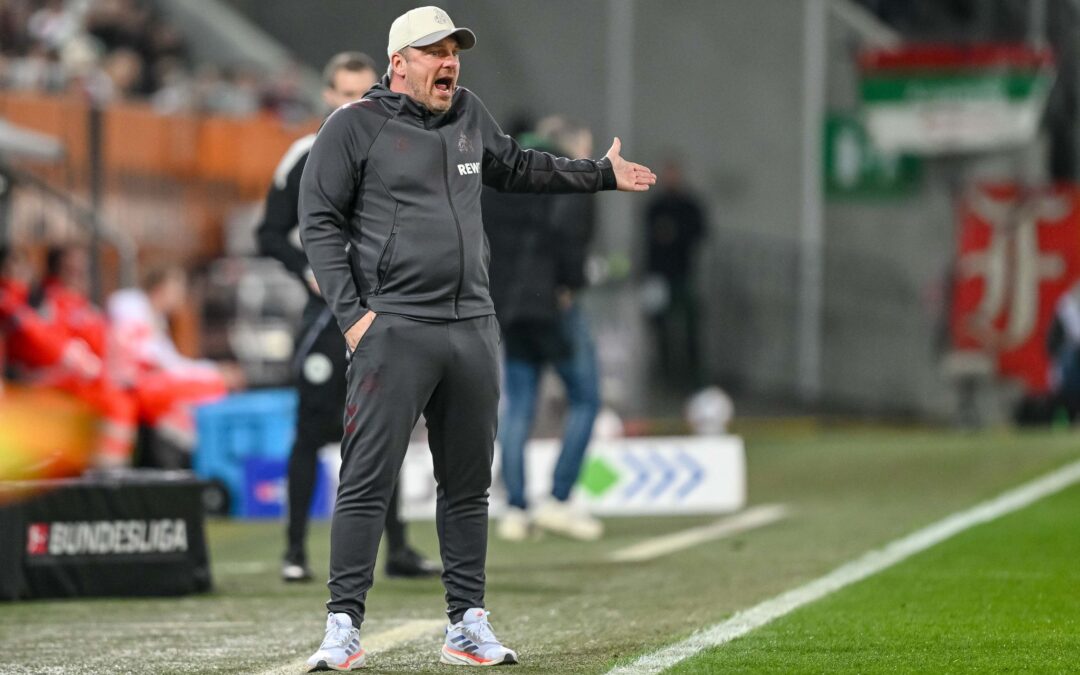 Angesprochen auf die Äußerungen von Bundestrainer Nagelsmann zu El Mala musste sich FC-Coach Kwasniok offensichtlich zurückhalten