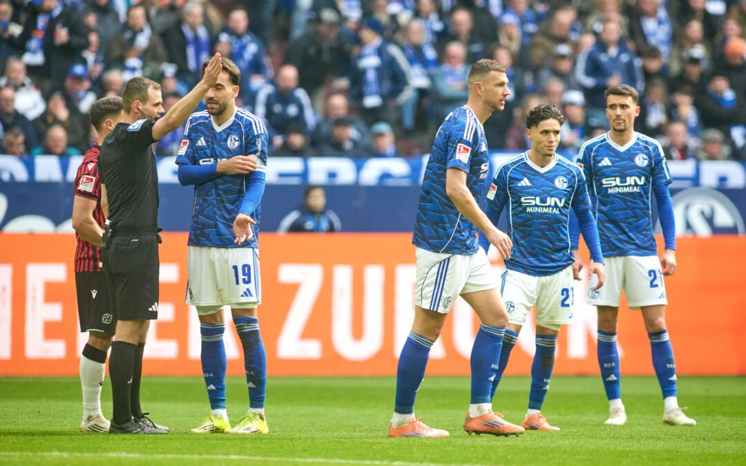 Edin Dzekos Sperre nach seinem Platzverweis im Spiel gegen Hannover wurde in Frankfurt verhandelt (Archivbild).