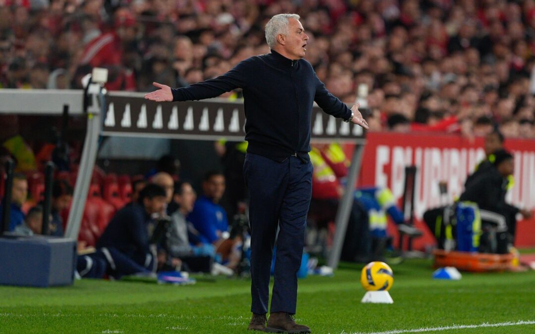 Jose Mourinho sah am Ende des Spiels die Rote Karte.