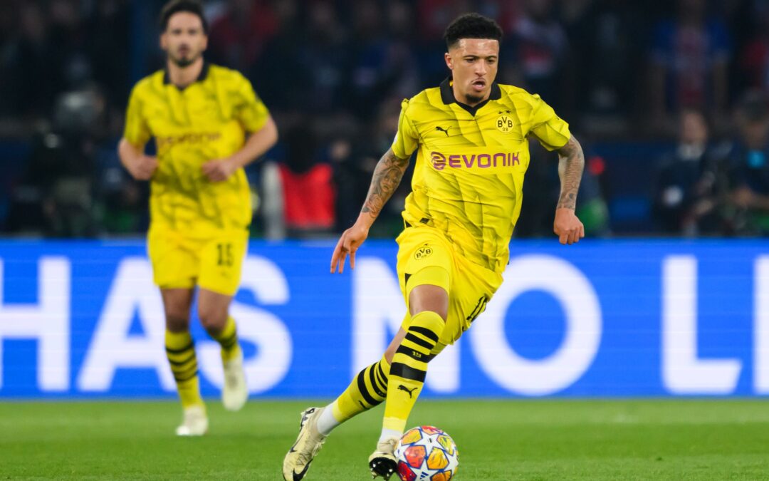 Sehen die BVB-Fans Jadon Sancho noch einmal im Dortmunder Trikot? (Archivbild)