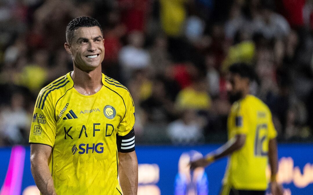 Cristiano Ronaldo hat sich am Oberschenkel verletzt. (Archivbild)